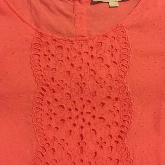 Loft coral/orange top - Picture 2 of 6